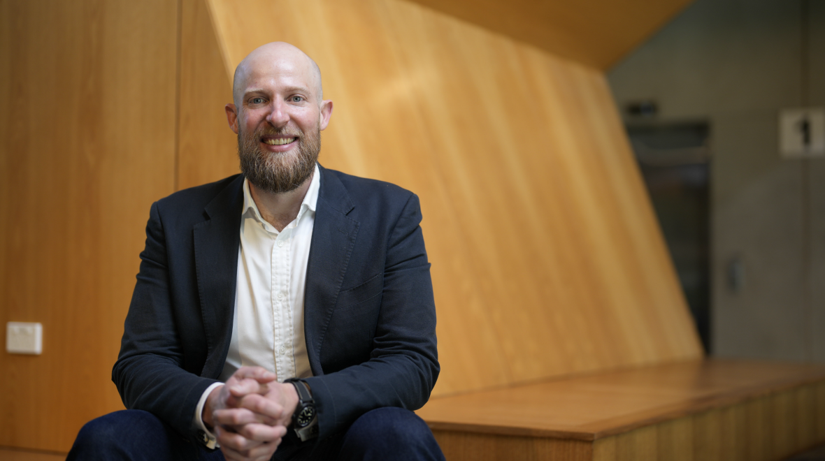 Professor Lachlan Blackhall. Image: ANU