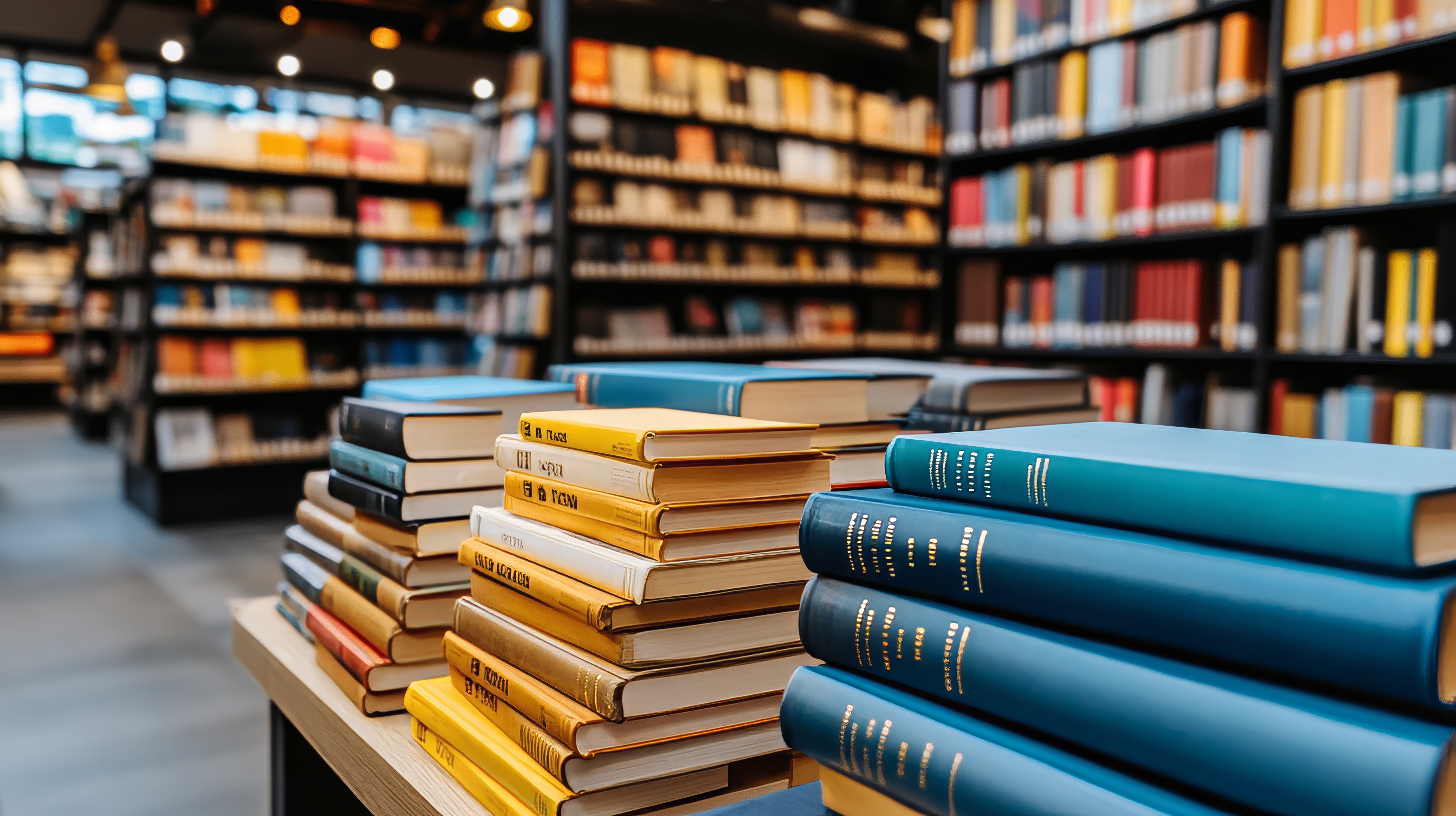 Books in a  Publisher's Warehouse