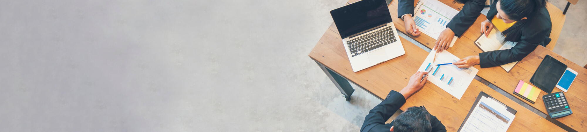 Ways to work with us banner